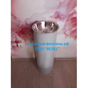 Питьевой фонтанчик антивандальный педальный ФП-300А (чаша 300 мм)