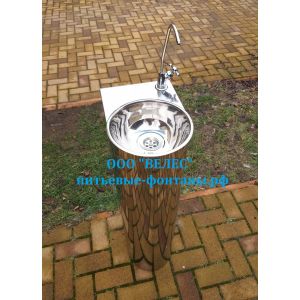 Фонтан питьевой ФП-100А с краном поилкой
